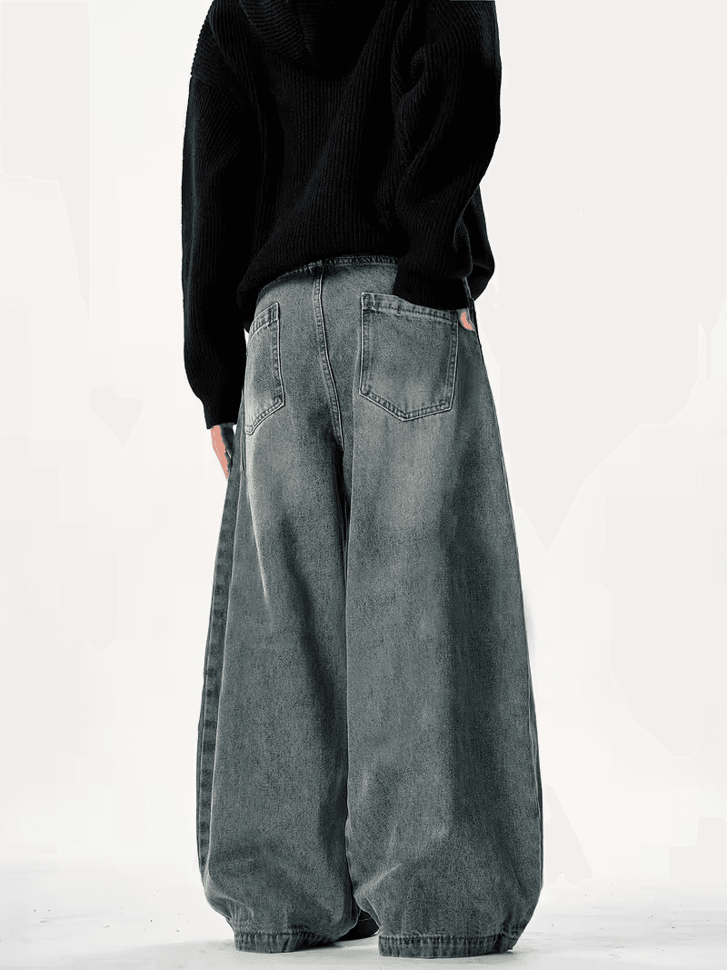 Wide Leg Denim — Vintage Indigo